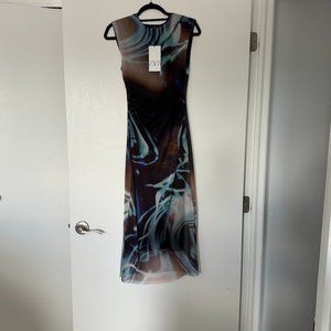 Mesh Midi Zara Dress